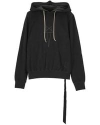 Rick Owens - Drkshdw Pentagram-Print Hoodie - Lyst