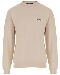 Jacquemus - Minimalist Crew Neck Sweatshirt - Lyst