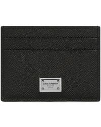Dolce & Gabbana - Card Holder With Logo - Lyst