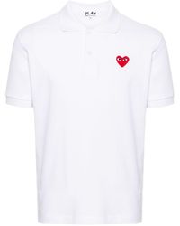 Comme des Garçons - Cotton Polo Shirt - Lyst