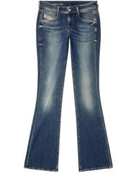 DIESEL - Jeans Svasati D-Ebbey 1969-Donna - Lyst