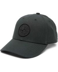 Stone Island - Embroidered Logo Cap - Lyst