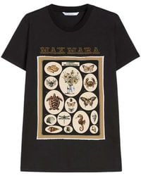 Max Mara - Cotton Jersey T-Shirt - Lyst