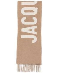 Jacquemus - Logo Wool Scarf - Lyst