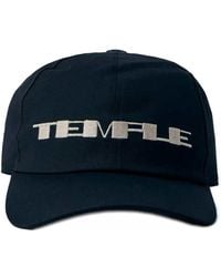 Rick Owens - Classic Embroidered Baseball Cap With Adjustable Back Closure - Lyst