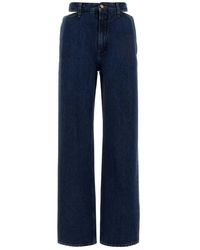Jil Sander - 140 Treated Wide-Leg Jeans - Lyst