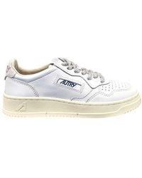 Autry - Medalist Low Wom Sw03 Leather/Swoll - Lyst