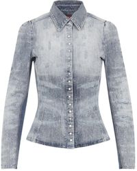 DIESEL - Camicia Denim-Donna - Lyst