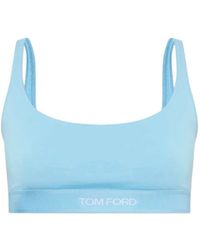 Tom Ford - Logo Bandeau Bra - Lyst