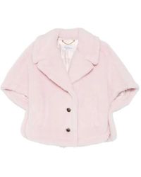 Max Mara - Wool Cape - Lyst