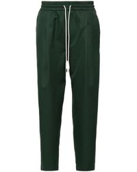 Drole de Monsieur - Cropped Trousers With Drawstring - Lyst
