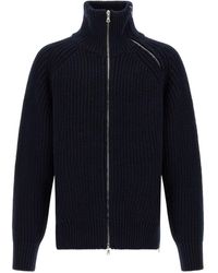 Dries Van Noten - Maglione A Collo Alto Con Cerniera Completa Monty - Lyst