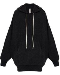 Rick Owens - Sweatshirt With Hood And Pocket - Lyst