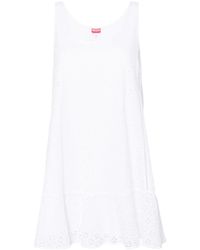 KENZO - Short Sleeveless Dress - Lyst