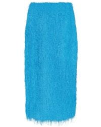 Dries Van Noten - Midi Skirt With Fringes - Lyst