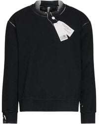 MM6 by Maison Margiela - Cotton Sweatshirt - Lyst