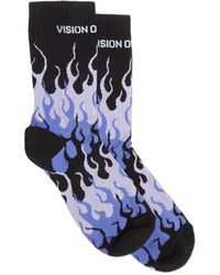 Vision Of Super - Flame Socks - Lyst