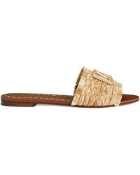 Dolce & Gabbana - Braided Sandals - Lyst