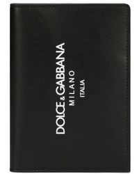 Dolce & Gabbana - Portafoglio Bi-Fold Con Stampa - Lyst