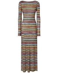 Missoni - Beach Cover-Up With Zigzag Pattern - Lyst