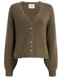 KHAITE - Axel Oversized Cashmere Cardigan - Lyst