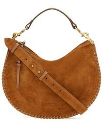 Isabel Marant - Borsa A Tracolla Oskan Con Zip E Design Morbido - Lyst