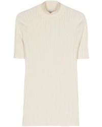 Malo - Ribbed Knit Top - Lyst