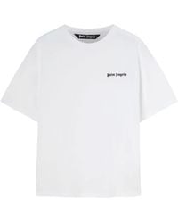 Palm Angels - T-shirt con banda logo - Lyst
