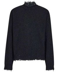 Uma Wang - Distressed-Effect Sweater - Lyst