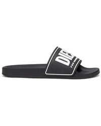 DIESEL - Sa-Mayemi Cc Slides With Logo - Lyst