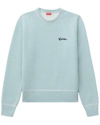 KENZO - Varsity' Cotton Sweater - Lyst