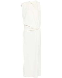 Sportmax - Draped Midi Dress - Lyst