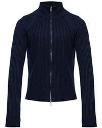 Isabel Marant - Ribbed Zip-Up Cardigan - Lyst