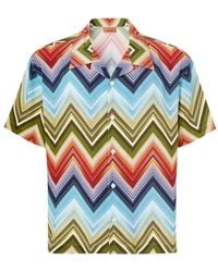 Missoni - Zigzag Pattern Shirt - Lyst