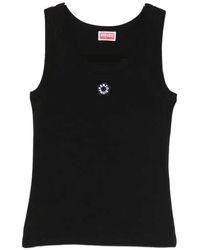 KENZO - Boke Flower Rib Tank - Lyst