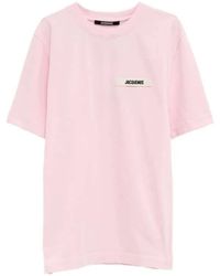 Jacquemus - Logo Cotton T-Shirt - Lyst