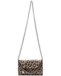 Stella McCartney - Leopard-Print Falabella Shoulder Bag - Lyst