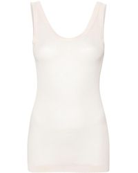 Lemaire - Ribbed Tank Top - Lyst