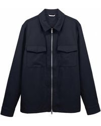 Marco Pescarolo - Zip-Up Shirt Jacket - Lyst
