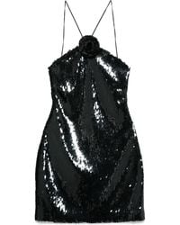 Magda Butrym - Abito Corto Con Paillettes - Lyst