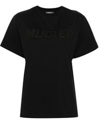 Mugler - T-Shirt Con Stampa - Lyst
