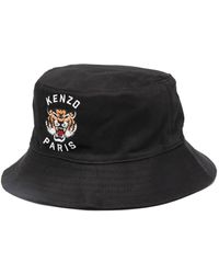 KENZO - Bucket Hat With Embroidery - Lyst