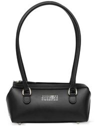 MM6 by Maison Margiela - Mini J Bauletto Shoulder Bag With Logo - Lyst