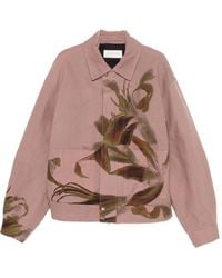 Dries Van Noten - Veperny Bis 2368 M.W. Jacket Oros - Lyst