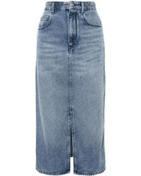 Isabel Marant - Stonewashed Tilauria Skirt - Lyst