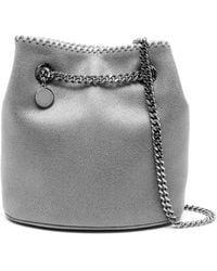 Stella McCartney - Falabella Chain-link Bucket Bag - Lyst