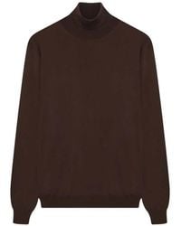 Lardini - Wool Turtleneck Sweater - Lyst