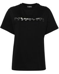Mugler - T-Shirt Executive Con Stampa - Lyst