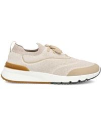 Brunello Cucinelli - Sneakers With Lace-Up Detail - Lyst