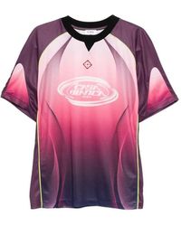 CASABLANCA - Mesh Football T-Shirt - Lyst